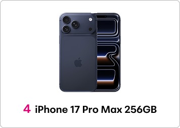 4 iPhone 17 Pro Max 256GB